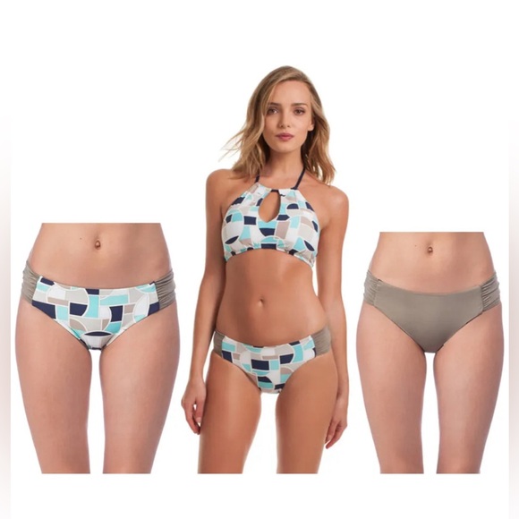 NWT TRINA TURK Sz 6 Dico Multicolor 2pc Bikini - Picture 3 of 13